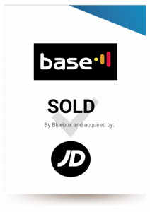 Bluebox advises on the sale of Base